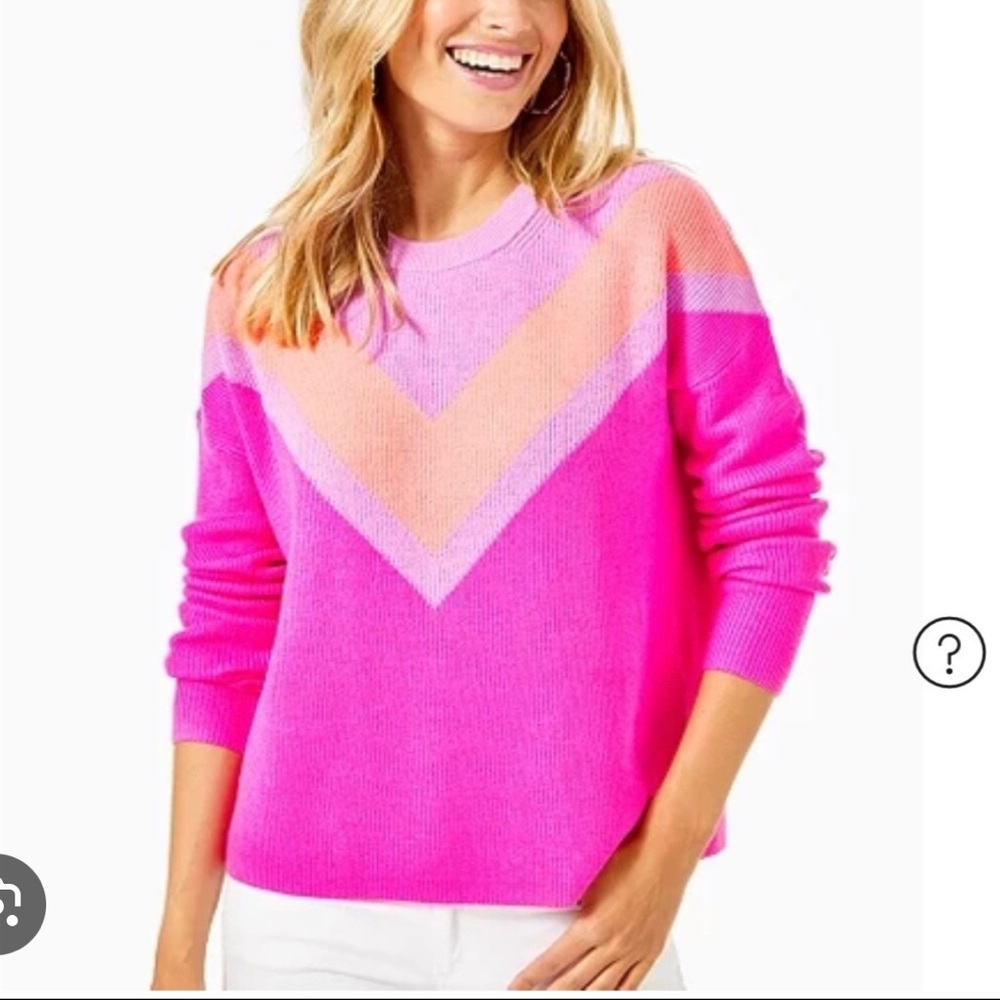 Lilly Pulitze Rivka Chevron Sweater